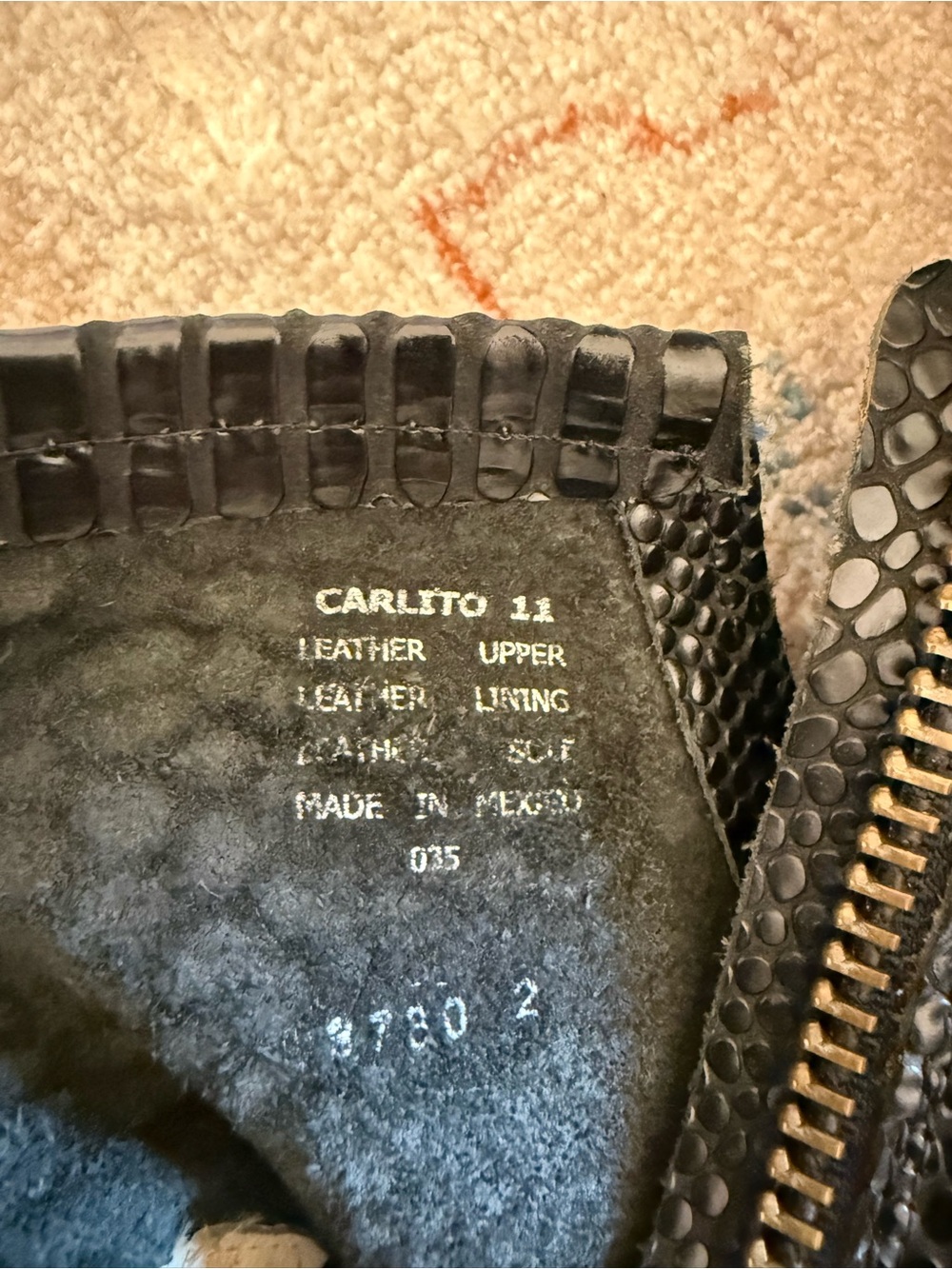 Carlito Freebird ankle boot/ black - Picture 8 of 9